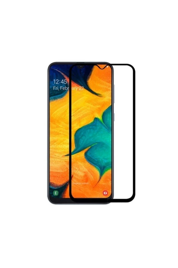 Galaxy A30 Kavisli Tam Kaplayan 9d Ekran Koruyucu Film