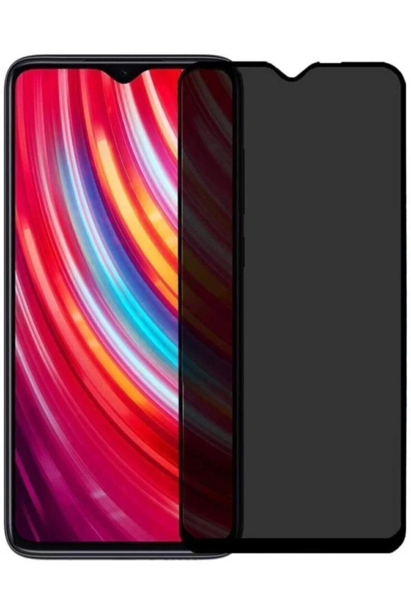 Xiaomi Redmi Note 8 Görünmez Hayalet Full Kaplayan Ekran Koruyucu Cam - Extra İnce