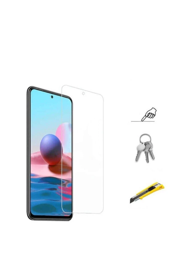 Realme 8 Pro Şeffaf Esnek Nano Kırılmayan Ekran Koruyucu Uyumlu