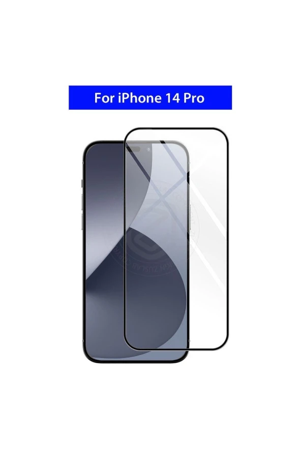 Iphone 14 Pro Max Tam Kaplayan 5d Nano Ekran Koruyucu Cam - Ultra Ince - Extra İnce