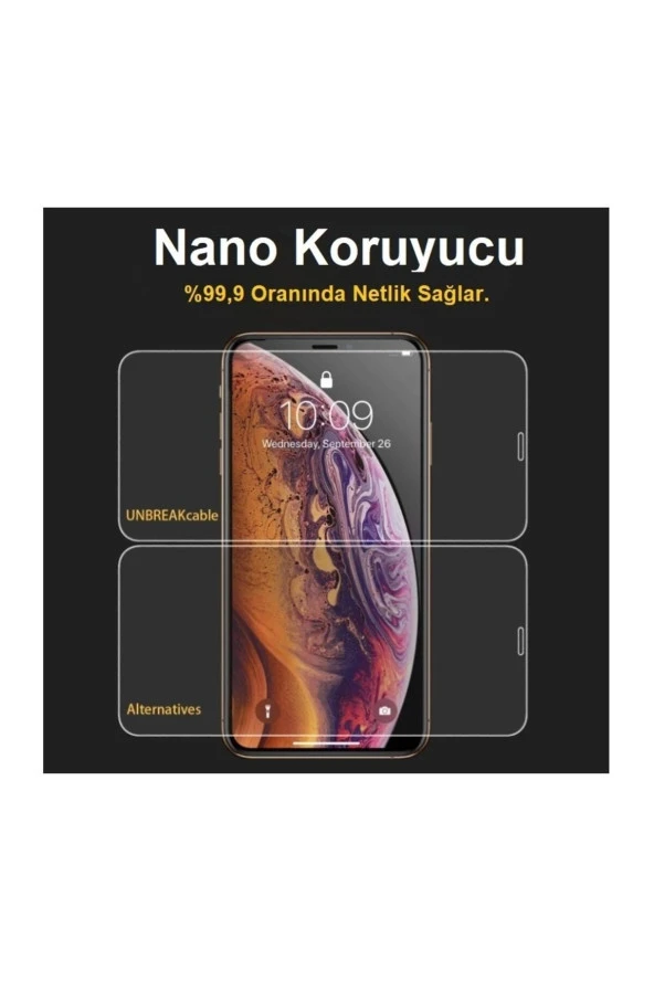 Apple Iphone 11 Nano Ekran Koruyucu Kırılmaz Cam - Extra Ince Nano