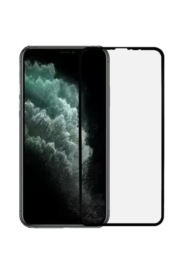 Iphone 11 Pro Max Parmak Izi Bırakmayan Mat Seramik Ekran Koruyucu (nano) - Siyah Uyumlu