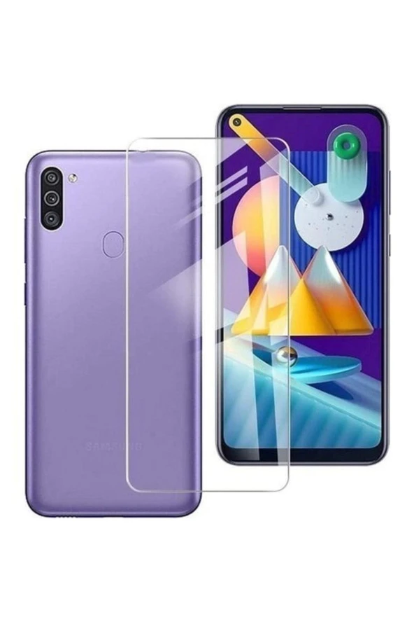 Galaxy M11 Kırılmaz Cam Nano Ekran Koruyucu Extra Darbe Emici - 2