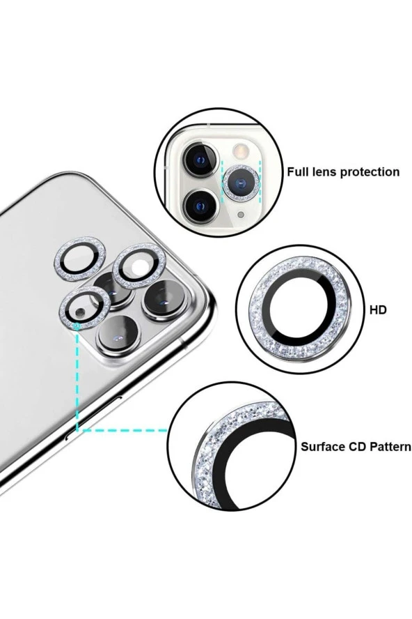 Apple Iphone 14 Pro / Iphone 14 Pro Max Kamera Koruyucu Lens - Hd Kalite - 2