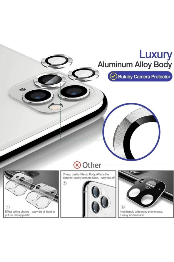 Apple Iphone 12 Pro Max Kamera Koruyucu Lens - Hd Kalite - 5
