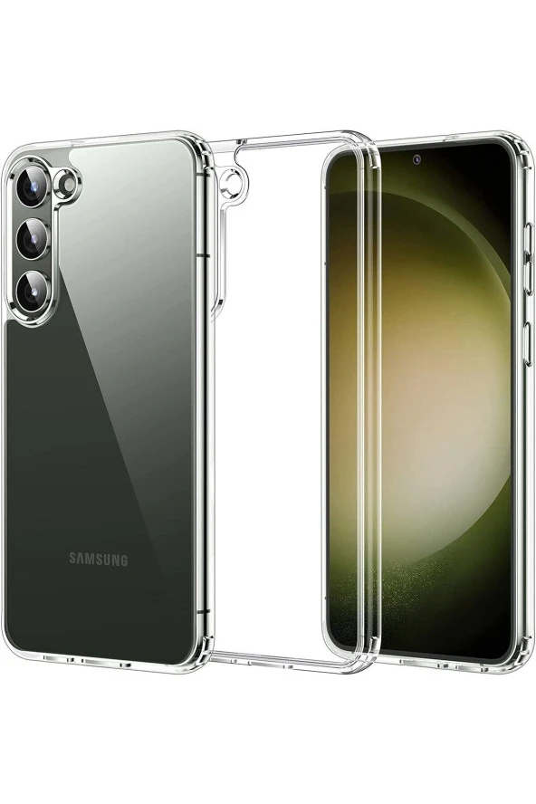 Samsung Galaxy S23 Plus Uyumlu Şeffaf Kılıf Ultra Ince Ve Şeffaf - Sararma Yapmaz