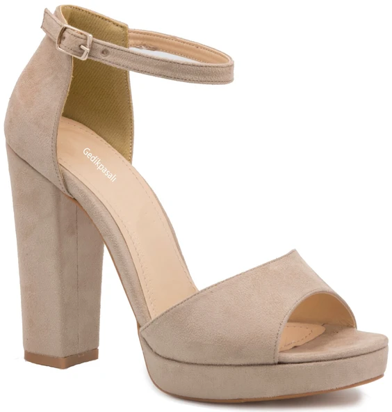 Gedikpaşalı Prk 20Y 15 Vizon Bayan Ayakkabı Abiye ürün görseli