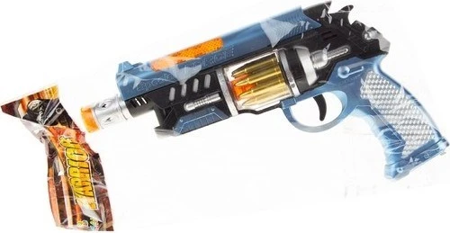 Pilli Sesli Işıklı Uzay Tabancası 3087 - Resim 1