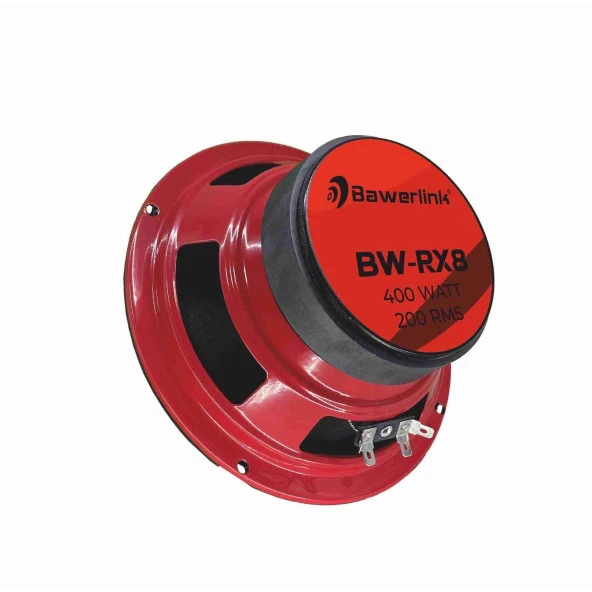 Bawerlink 20 Cm Midrange Çifti 800 Wat 400 Rms Orjinal Profosyonel Seri Bw-rx8 Ultra-pro - 2