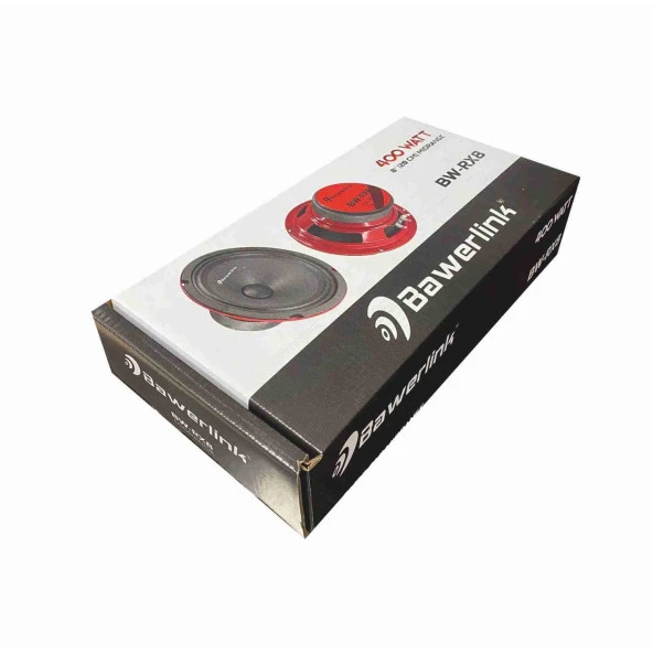 Bawerlink 20 Cm Midrange Çifti 800 Wat 400 Rms Orjinal Profosyonel Seri Bw-rx8 Ultra-pro - 4