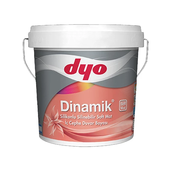 Dyo Dinamik Soft Mat Silikonlu İç Cephe Boyası 0142 Kartepe 15 LT - 1