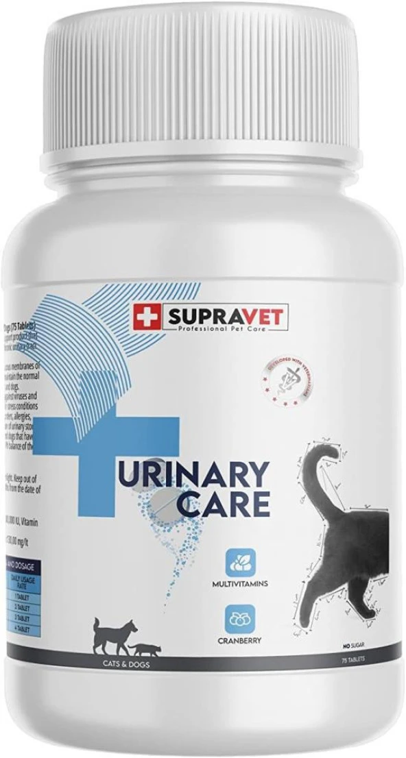 Supravet Urinary Care Multi Vitamin Cranberry 75 Tablet - 2