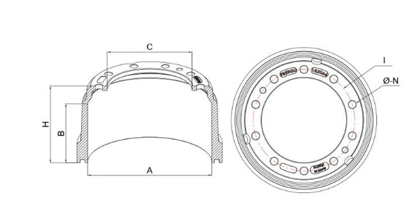 FORD CARGO ÖN KAMPANA 1838 461125AC 040 12 - 2
