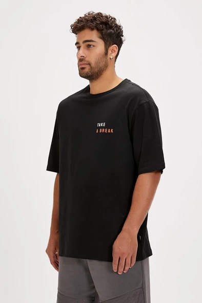 Bad Bear SAND T-SHIRT OS NIGHT Erkek Tişört Siyah S-XXL - 4