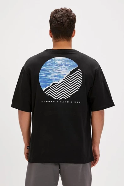 Bad Bear SAND T-SHIRT OS NIGHT Erkek Tişört Siyah S-XXL - 5