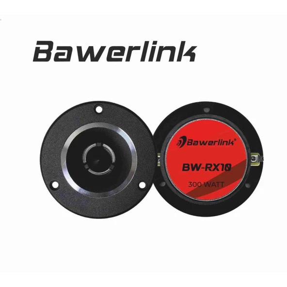 Bawerlink BW-RX10 10cm Profesyonel Tweeter Takımı 300 Watt 2 adet - 3