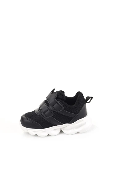 Cool Caty Unisex Bebek Filelli Işıklı Hafif Rahat Spor Ayakkabı - Resim 7