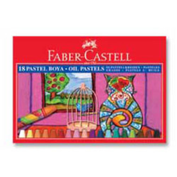 Faber-Castell 18 Renk Karton Kutu Pastel Boya