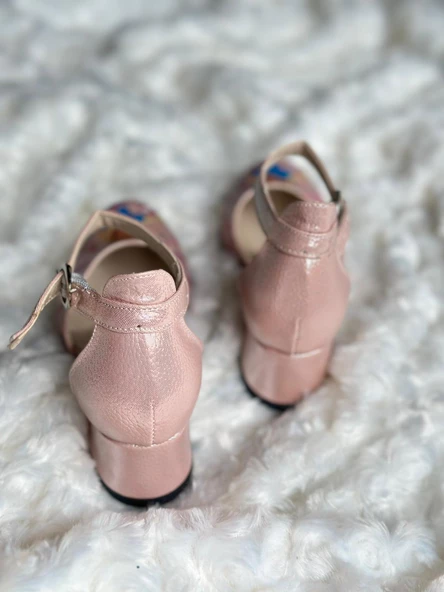 GALA BARBIE baskılı topuklu çocuk aykkabı - 8
