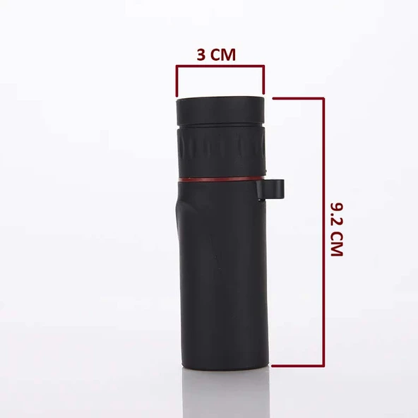HyMark 100x25 Zoomlu Yüksek Çözünürlüklü Tek Gözlü Monoküler Dürbün - 5