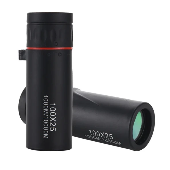HyMark 100x25 Zoomlu Yüksek Çözünürlüklü Tek Gözlü Monoküler Dürbün - 3