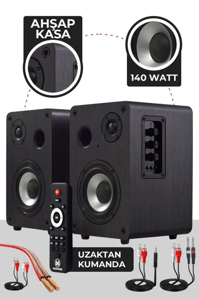 Midex İmpressive Paket-4 Stüdyo Ekipmanları Seti (Monitör Mikrofon Ses Kartı Kulaklık Midi Klavye) - Resim 2