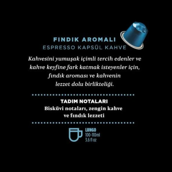 Kahve Dünyası Pleasure Fındık Aromalı Espresso Kapsül Kahve 120 Kapsül - 4