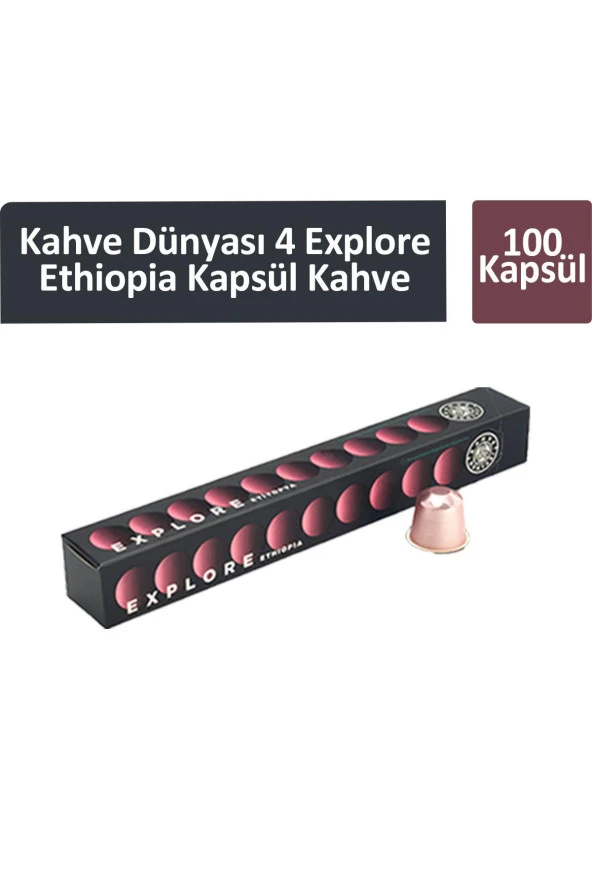 Kahve Dünyası 4 Explore Ethiopia Kapsül Kahve 100 Kapsül ürün görseli