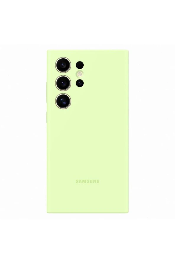 Galaxy S24 Ultra Silikon Kılıf - Açık Yeşil