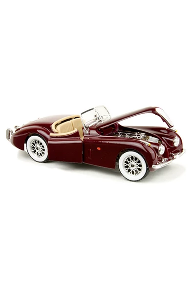 Model Araba Koleksiyonunuzu Tamamlayın: 1:24 Jaguar XK 120 Roadster Model Araba - 4