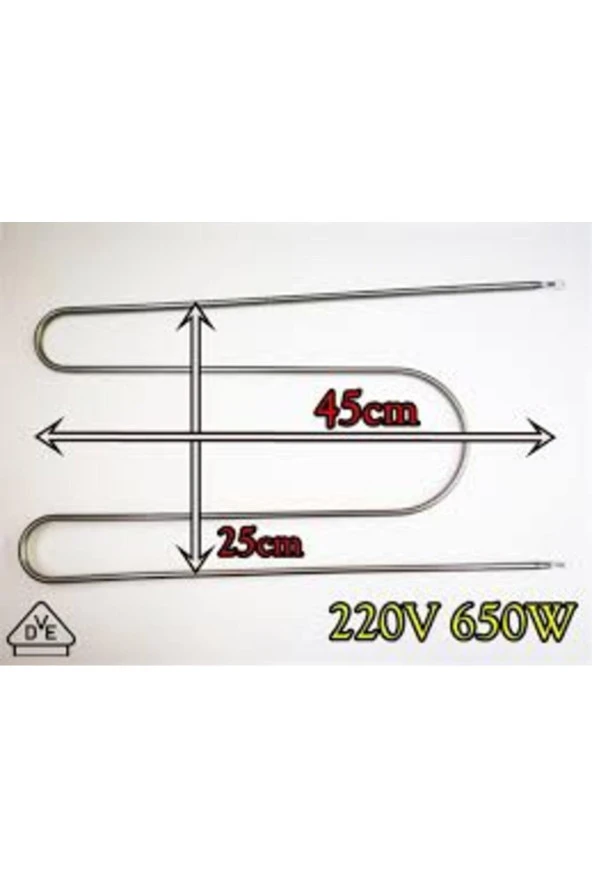 METİN ISITMA SOĞUTMA Fırın M Rezistans 45 cm