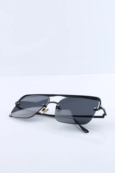 Max Polo UV400 Siyah Erkek Güneş Gözlüğü 1MXP307R01 - Resim 4