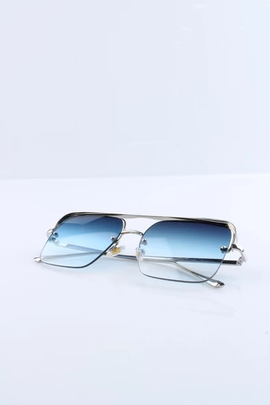 Max Polo UV400 Gümüş Erkek Güneş Gözlüğü 1MXP307R05 - Resim 4