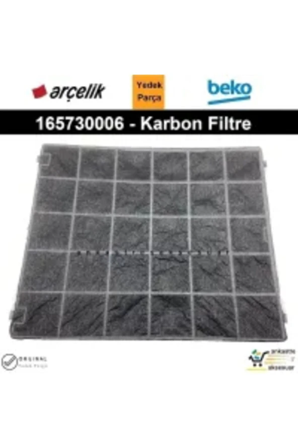 METİN ISITMA SOĞUTMA DAVLUMBAZ KARBON FİLTRE BEKO ALTUS ARÇELİK Uyumlu 165730006