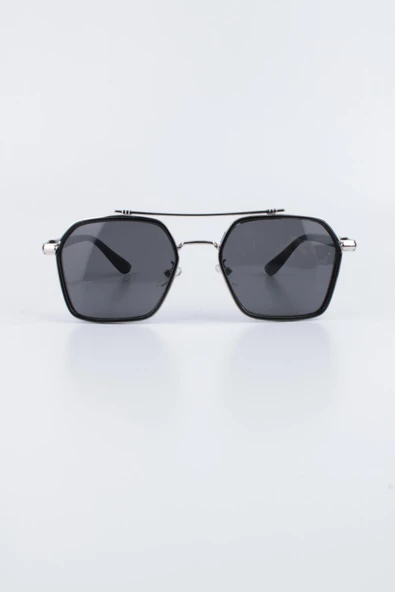 La Viva Erkek Gümüş UV 400 Korumalı Erkek Güneş Gözlüğü 23LV6030R04 ürün görseli 1