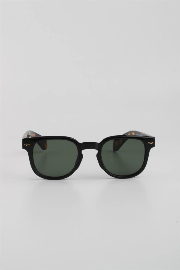 La Viva Siyah Yeşil Mat UV400 Filtre Erkek Güneş Gözlüğü G24LVS3317R04 - Resim 2
