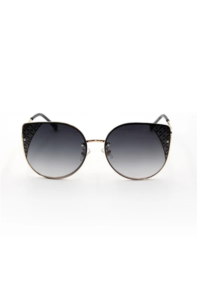 SİYAH UV400 KADIN GÜNEŞ GÖZLÜĞÜ MAX POLO - 1MP22041R001 - Resim 2