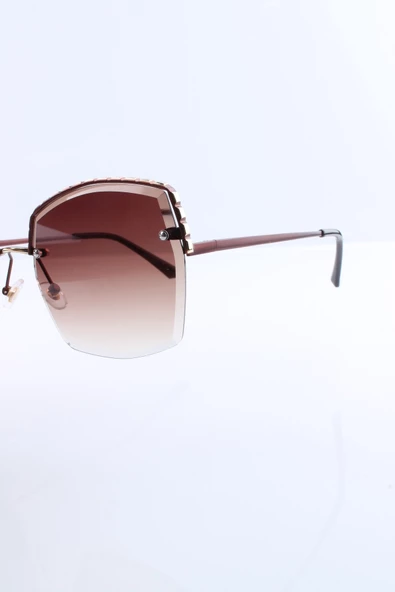 KAHVERENGİ UV400 KADIN GÜNEŞ GÖZLÜĞÜ MAX POLO - 1MP6874R002 - Resim 3