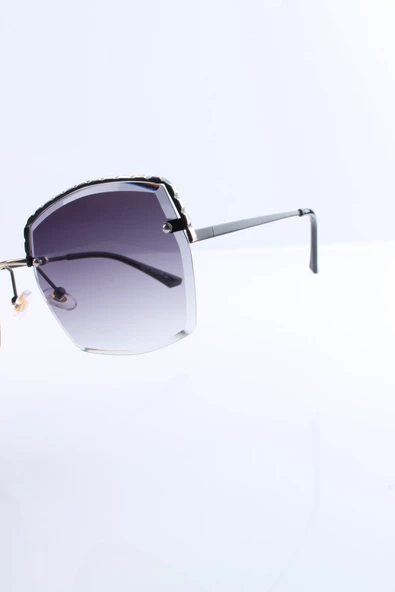 SİYAH UV400 KADIN GÜNEŞ GÖZLÜĞÜ MAX POLO - 1MP6874R001 - Resim 3