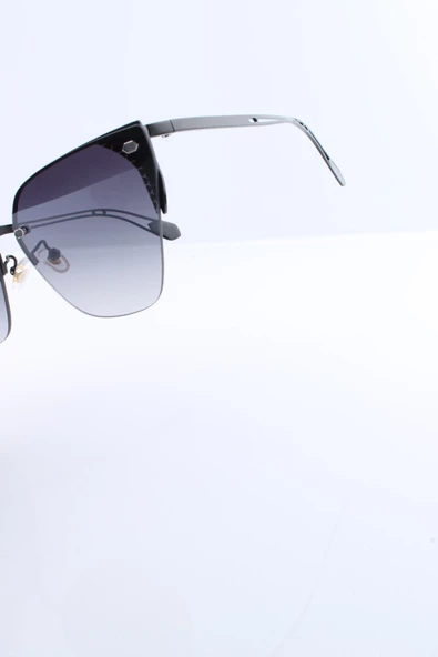 SİYAH UV400 KADIN GÜNEŞ GÖZLÜĞÜ MAX POLO - 1MP8097R001 - Resim 3