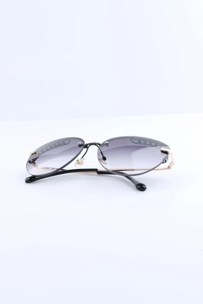 SİYAH UV400 KADIN GÜNEŞ GÖZLÜĞÜ MAX POLO - 1MP6514R001 - Resim 4