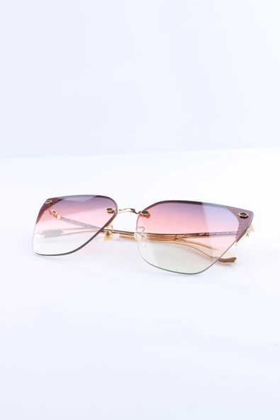 PEMBE UV400 KADIN GÜNEŞ GÖZLÜĞÜ MAX POLO - 1MP8097R004 - Resim 4