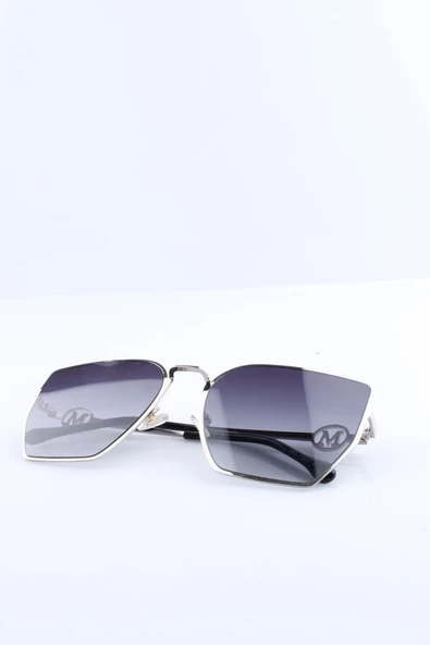 SİYAH GÜMÜŞ UV400 KADIN GÜNEŞ GÖZLÜĞÜ MAX POLO - 1MP8222R002 - Resim 5