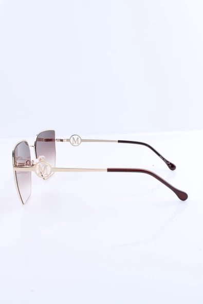 KAHVERENGİ UV400 KADIN GÜNEŞ GÖZLÜĞÜ MAX POLO - 1MP8222R003 - Resim 2