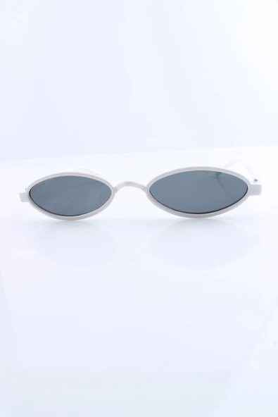 BEYAZ UV400 KADIN GÜNEŞ GÖZLÜĞÜ - BY MARINE - 4BM27R007