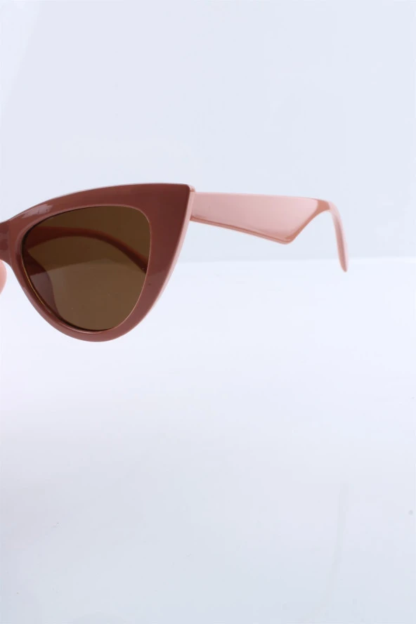 KADIN KAHVERENGİ UV400 GÜNEŞ GÖZLÜĞÜ SILVIO MONETTI - 3SM8021R004 - Resim 2