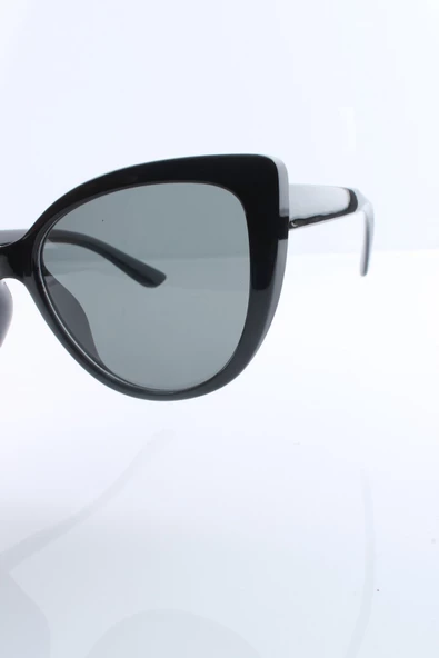 By Marine Uv400 Siyah Kadın Güneş Gözlüğü - Resim 4