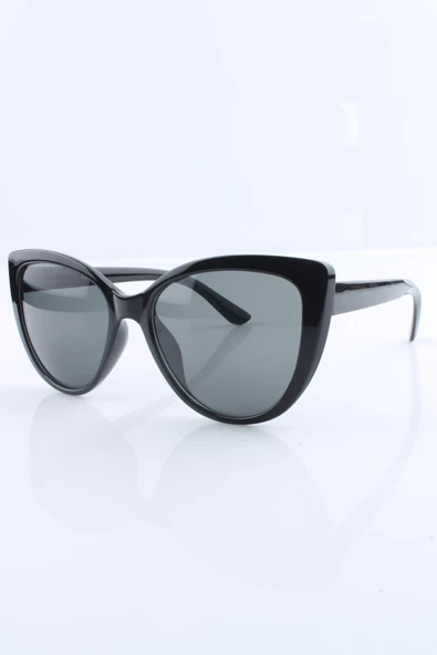 By Marine Uv400 Siyah Kadın Güneş Gözlüğü - Resim 2