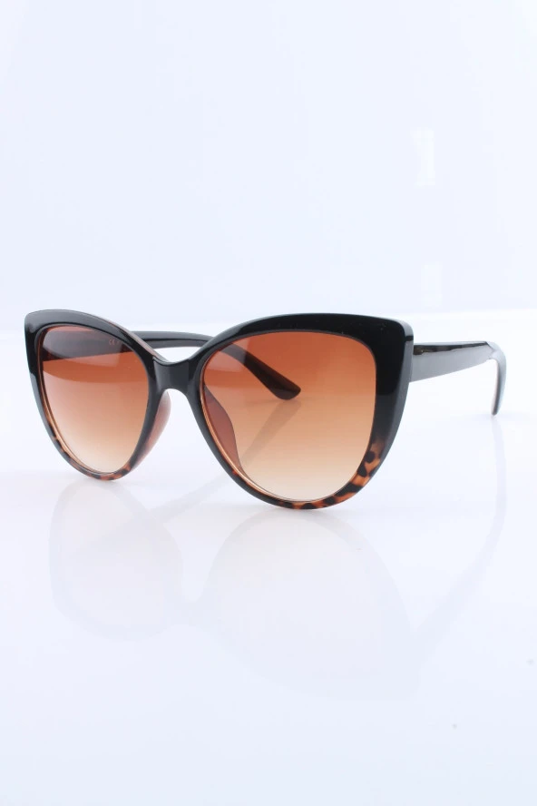 By Marine Uv400 Leopar Kadın Güneş Gözlüğü - Resim 3