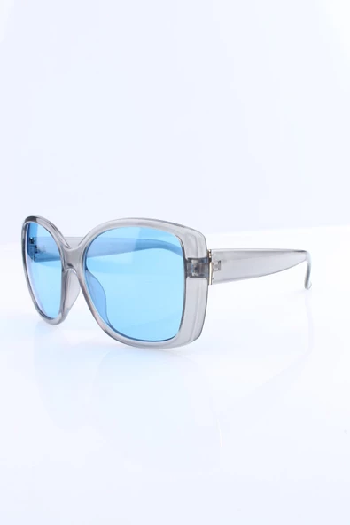 By Marine Uv400 Şeffaf Kadın Güneş Gözlüğü - Resim 2